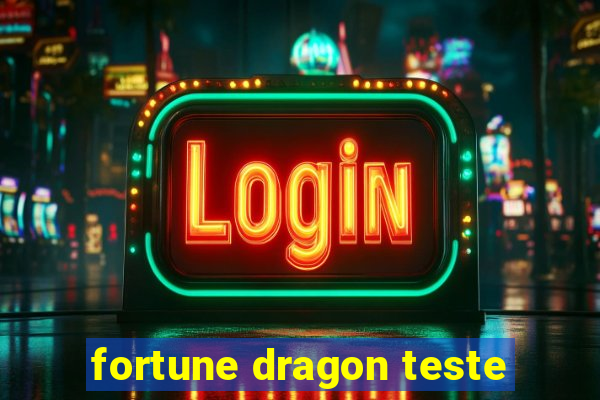 fortune dragon teste